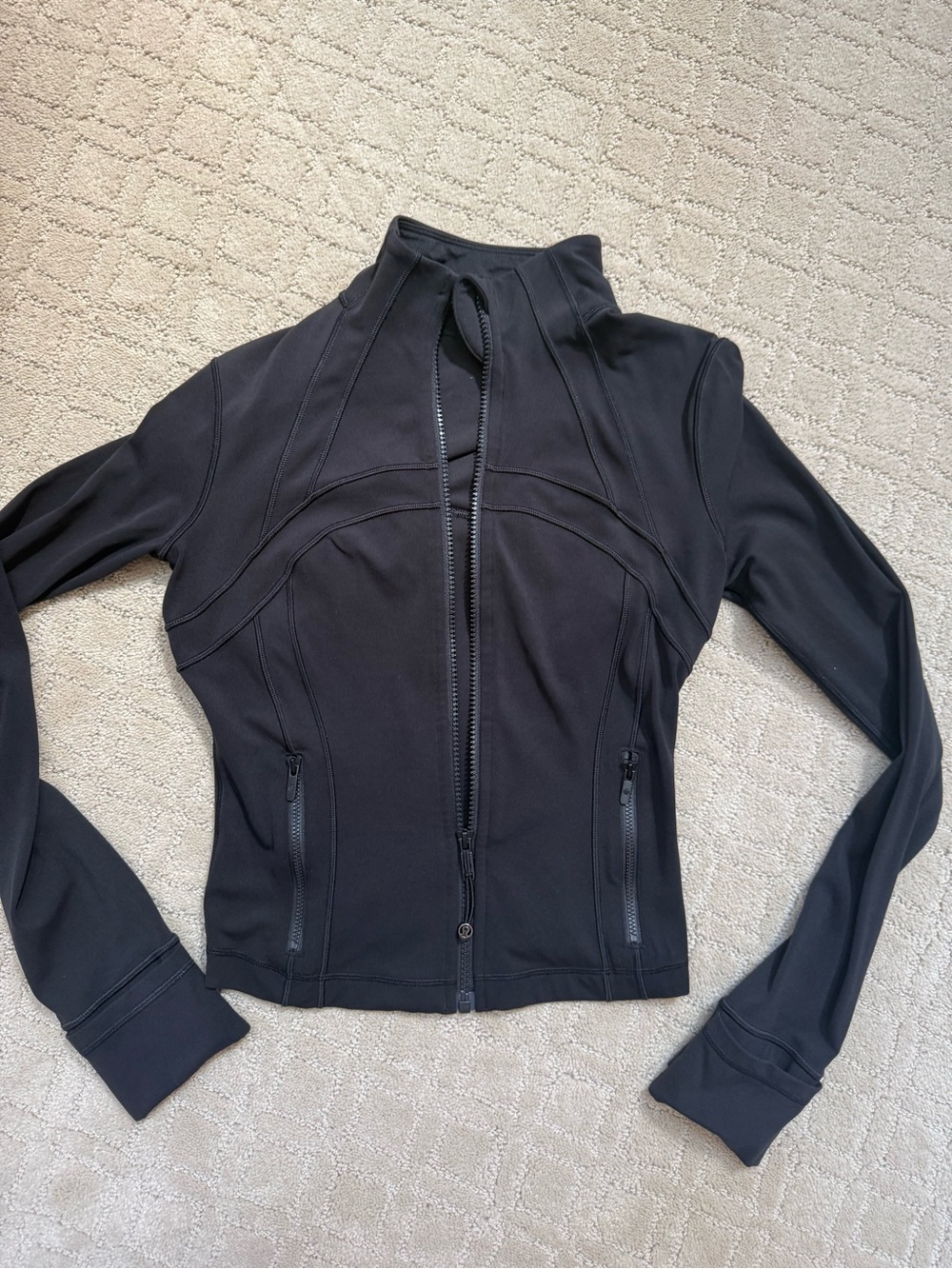 Lululemon Define Jacket Nulu Black Size 4